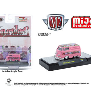 M2 Machines 1:64 1960 Volkswagen Delivery Van Lowriders Pink 31500-MJS77