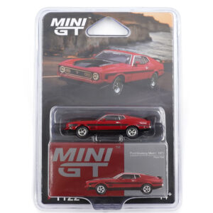 Mini GT 1:64 Ford Mustang Mach1 1971 Race Red MGT01122