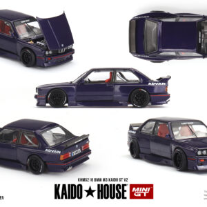 Mini GT x Kaido House 1:64 BMW M3 Kaido GT V2 Purple KHMG216
