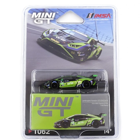 mini-gt-164-lamborghini-huracan-gt3-evo2-78-forte-racing-2024-imsa-daytona-24-hrs-mgt01062