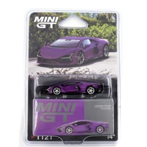 Mini GT 1:64 Lamborghini Revuelto Viola 30th Matte MGT01121