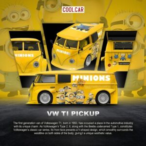 (PREORDEN) Cool Car 1:64 Volkswagen T1 Minion CC642953